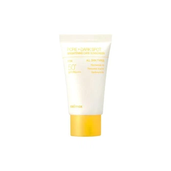 Освітлювальний сонцезахисний крем Celimax Pore+Dark Spot Brightening Care Sunscreen SPF50+ PA++++ 10ml