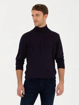 Гольф-водолазка чоловічий Pierre Cardin G021SZ0TK-000-1652035(Lacivert) L Темно-синій (8683856272450)