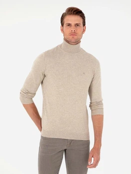 Гольф-водолазка чоловічий Pierre Cardin G021SZ0TK-000-2028197(kum melanj) L Пісочний(8683857743164)