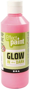 Фарба люмінесцентна Creativ Company Effect Paint Рожева 250 мл (8714181059529)