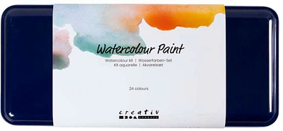 Набір акварельних фарб Creativ Company Watercolour Paint 24 кольори (5707167428443)