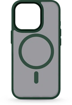 Чохол для смартфона Apple iPhone 15 Pro ArmorStandart Uniq MagSafe Dark Green (ARM75322)