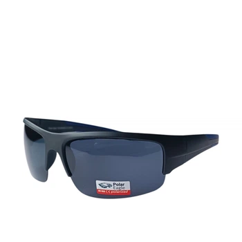 Очки солнцезащитные спортивные поляризованные чёрные матовые Polar Eagle PE8263_C04