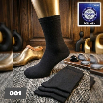 Носки мужские демисезонные "Дукат" 001-20, 41-45р., цвет черный