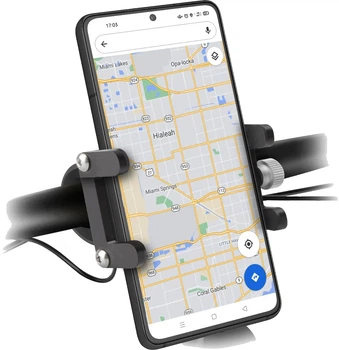Uchwyt rowerowy do telefonu SBS E-Go Holder Metal Black (TEERIDEMETAL)