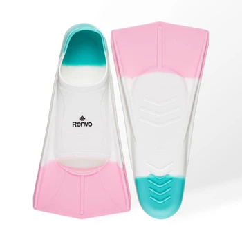Ласты короткие для бассейна Renvo Frio размер 24-26 Разноцветный для тренировки в бассейне(SF100-65 24-26)