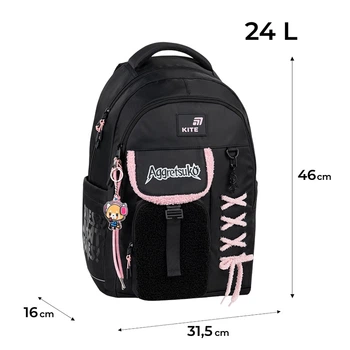 Рюкзак Kite Education teens Aggretsuko AR26-2597L