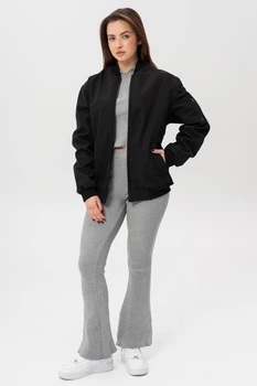 Жіноча Куртка Вітровка Бомбер Without Softshell XXL/3XL Black
