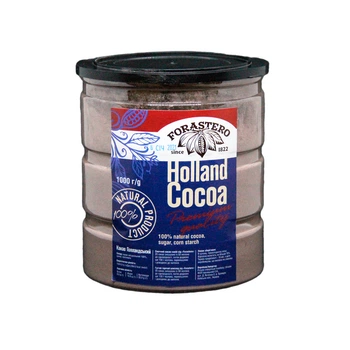 Какао банка 1 кг "Голандський" (Holland Cacao)
