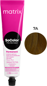 Устойчивая крем-краска Matrix Socolor Beauty для волос оттенок 7A 90 мл
