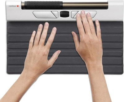 Компьютерная мышь-роллер Contour RM-MOBILE / 3000 DPI / Серо-черный Б/В