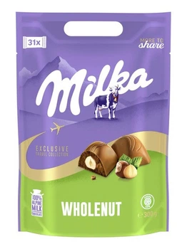 Шоколад Milka Wholenut Exclusive Travel Collection 300 г