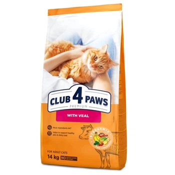 Сухий корм Club 4 Paws телятина 14 кг
