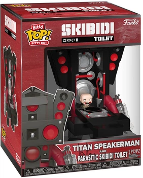Zestaw figurek Funko Bitty POP! Bots: Skibidi Toilet Titan Speakerman and Parasitic Skibidi Toilet 13 cm 91422 (889698914222)