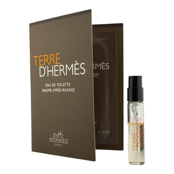 Туалетна вода для чоловіків Hermes Terre d'Hermes 2 мл та Доляд після гоління 3 мл (пробник сет)