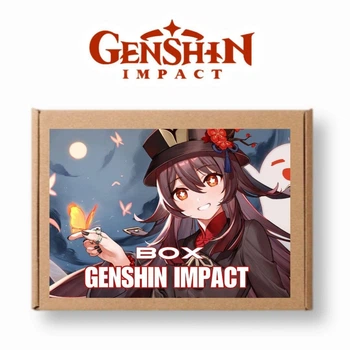 Подарочный набор бокс Genshin Impact Hu Tao Геншин импакт Ху Тао (ГІ112463)