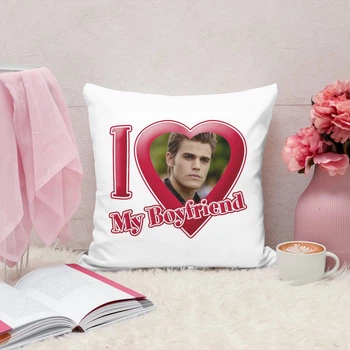 Подушка плюшева The Vampire Diaries Stefan Salvatore Щоденники вампіра Стефан Сальваторе 35х35 см (ЩВ00259)