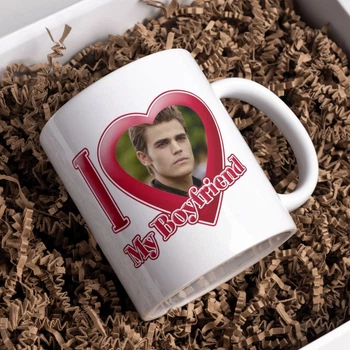 Чашка глянцевая The Vampire Diaries Stefan Salvatore Дневники вампира Стефан Сальваторе 330 мл (ШВ100346)