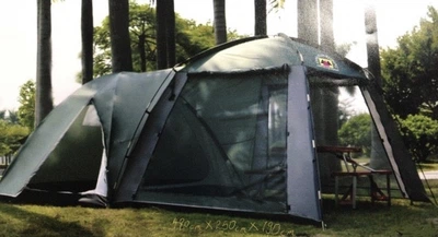 Альтанка 2 намети в 1 кухня-намет+кімната 4-6 місцева 470х250x190cм кемпінгова туристична