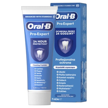 Зубная паста Oral-B Pro-Expert Профессиональная Защита с фторидом олова и очищающими кристаллами, 75 мл