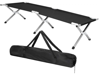 Ліжко кемпінгове Springos Чорне (5907719455358)