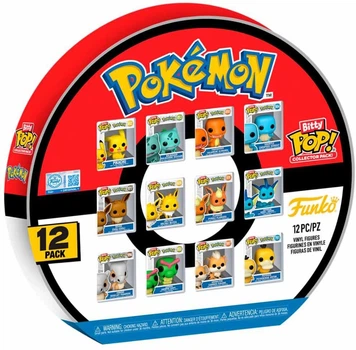 Набор фигурок Funko Bitty POP! Collector Pack: Pokemon 2.3 см 12 шт 88984 (889698889841)