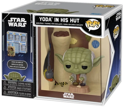 Фигурка Funko POP! Nooks: Star Wars Yoda in His Hut 11.4 см 90375 (889698903752)