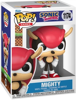 Фигурка Funko POP! Games: Sonic the Hedgehog Mighty the Armadillo 9.7 см 90837 (889698908375)