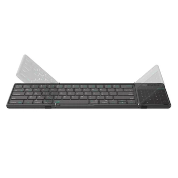 Беспроводная клавиатура Nillkin Keyboard Laptop Bluetooth универсальная клавиатура для планшета ноутбука телефона и компьютера компактная портативная для Android iOS Windows тонкая и легкая стабильное соединение