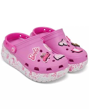 Кроксы детские на платформе Classic Cutie Clog Barbie 34