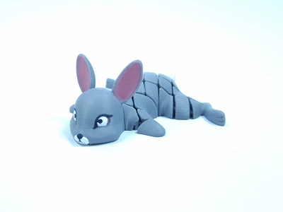 Гибкая 3D игрушка Кролик 8 см антистресс