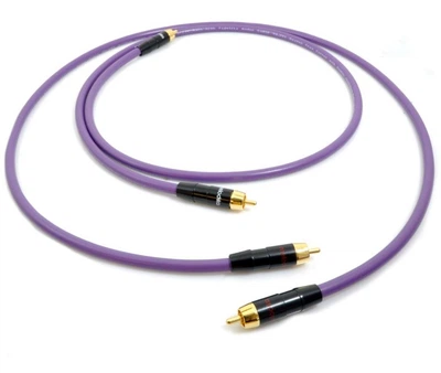 Межблочный кабель аналоговый интерконнект 2xRCA-2xRCA Melodika MD2R-15 Purple Cable 1.5m