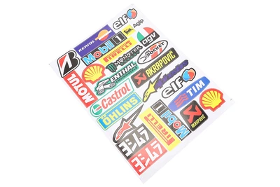 Набор наклеек 25 шт «multi-brand» A8017 (20x30 см) PRC