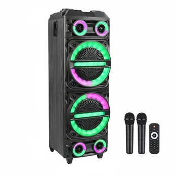 Портативная колонка Bluetooth в виде чемодана ZQS - 8231 8“ (95x36x35см) 2x30Вт ( микрофона) party speaker для дома и мероприятий