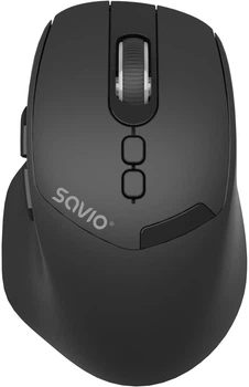 Mysz Savio MB-06 Ergonomic Wireless Black (SAVMB-06)