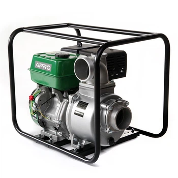Бензиновая мотопомпа APRO WP-100, 13 л.с., 100 м³/ч, 25м, 4-тактная