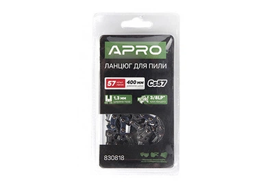 Цепь для бензопилы 57 звеньев (для шины 40 см, шаг 3/8) APRO