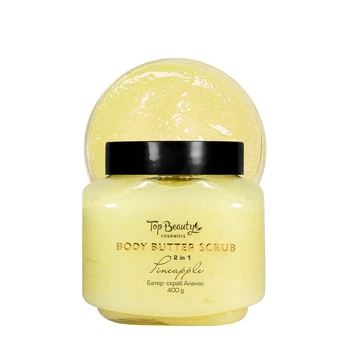 Скраб баттер для тела 2 в 1 Top Beauty Body Butter Scrub Pineapple, 400 г