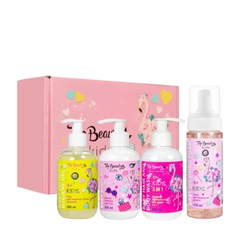 Подарочный набор косметики для детей Top Beauty "Фламинго", 4 продукта