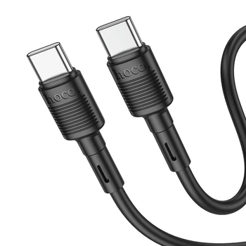 Кабель USB-A – USB-C Hoco X83 60W, быстрая зарядка, черный