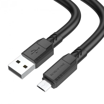 Кабель USB Borofone BX81 Micro Чорний