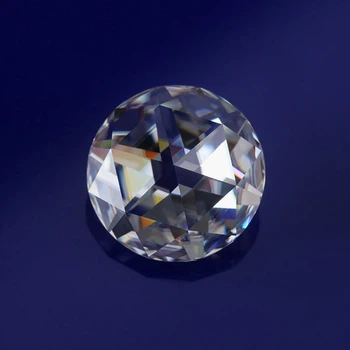 Moissanite Муассанит белый 0.8 Ct Огранка роза (2405018)