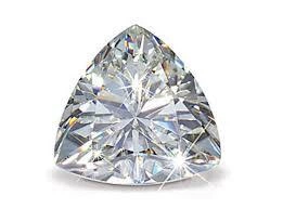 Moissanite Муассанит 6 мм белый 1.2 Ct Триллион (248426)