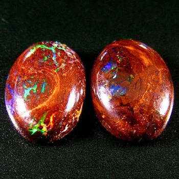 Благородный Болдер Опал пара 2.61 Cts (928099)