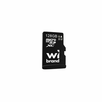 Карта пам'яті Wibrand MicroSDHC 128GB UHS-1 10 Class чорний для смартфонів та планшетів