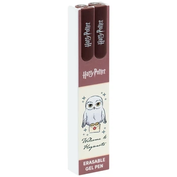 Ручка гелевая "пиши-стирай" Kite Harry Potter HP26-069, синяя, 2 шт в пенале