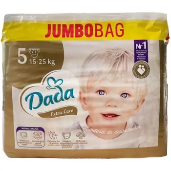 Подгузники Dada extra care 5 размер 77 шт 15-25 кг