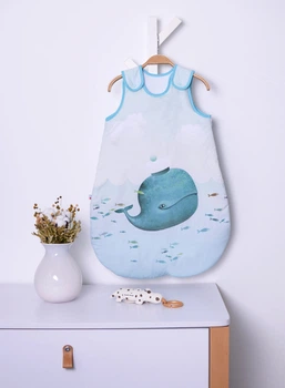 Спальник Baby Veres "Menthol whale" (0-9 месяцев)