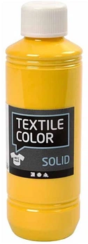 Краска для ткани Creativ Company Textile Color Solid Желтая 250 мл (5707167876251)