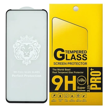 Защитное стекло Lion для Tecno Spark 20 / Spark 20C с черной рамкой